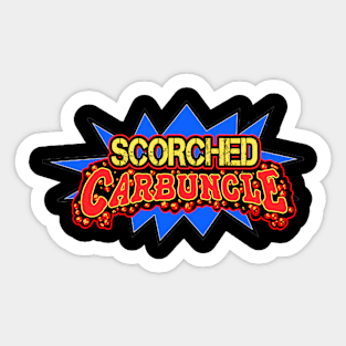 SCORCHED Sticker